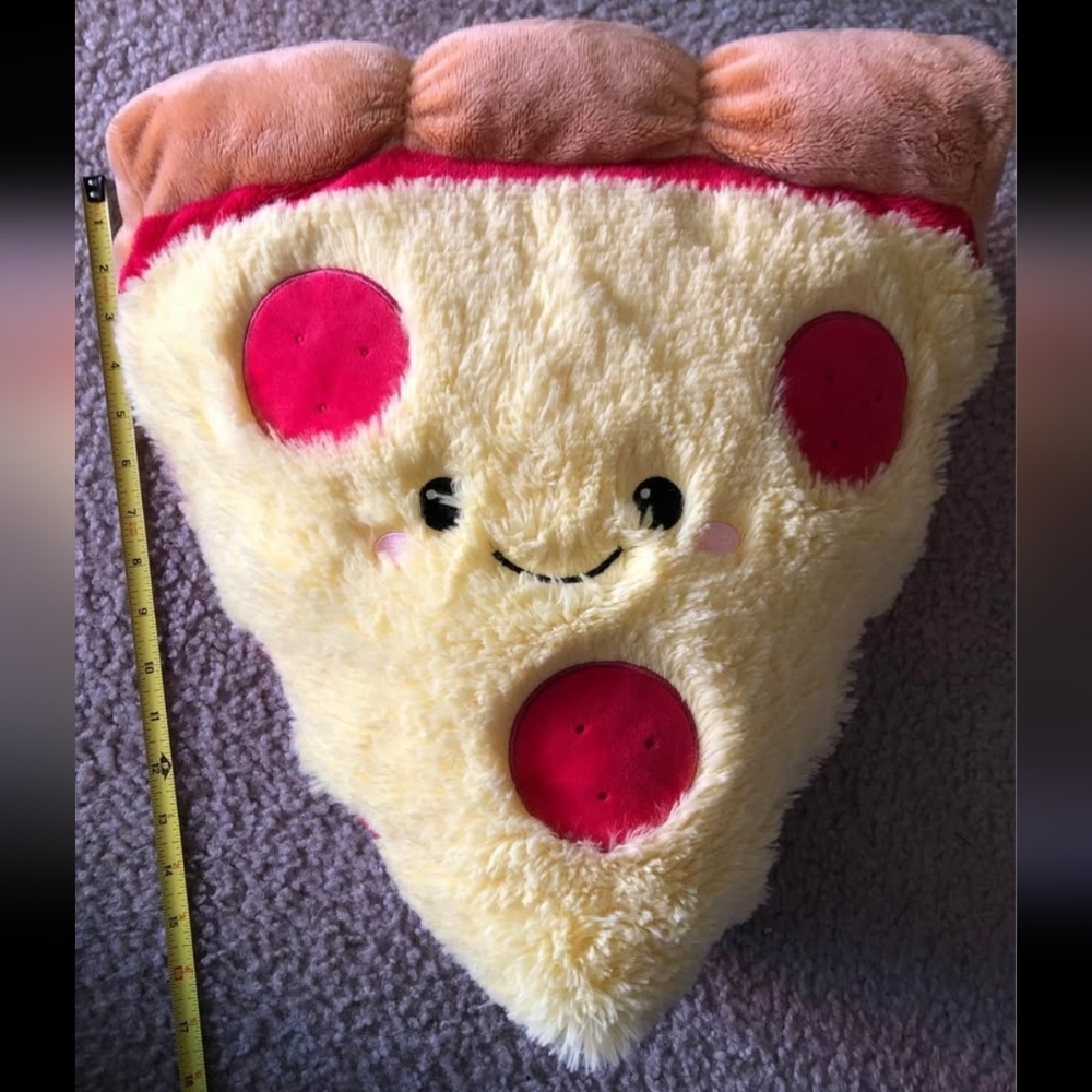 Squishable Plush Pizza Slice Stuffed Toy